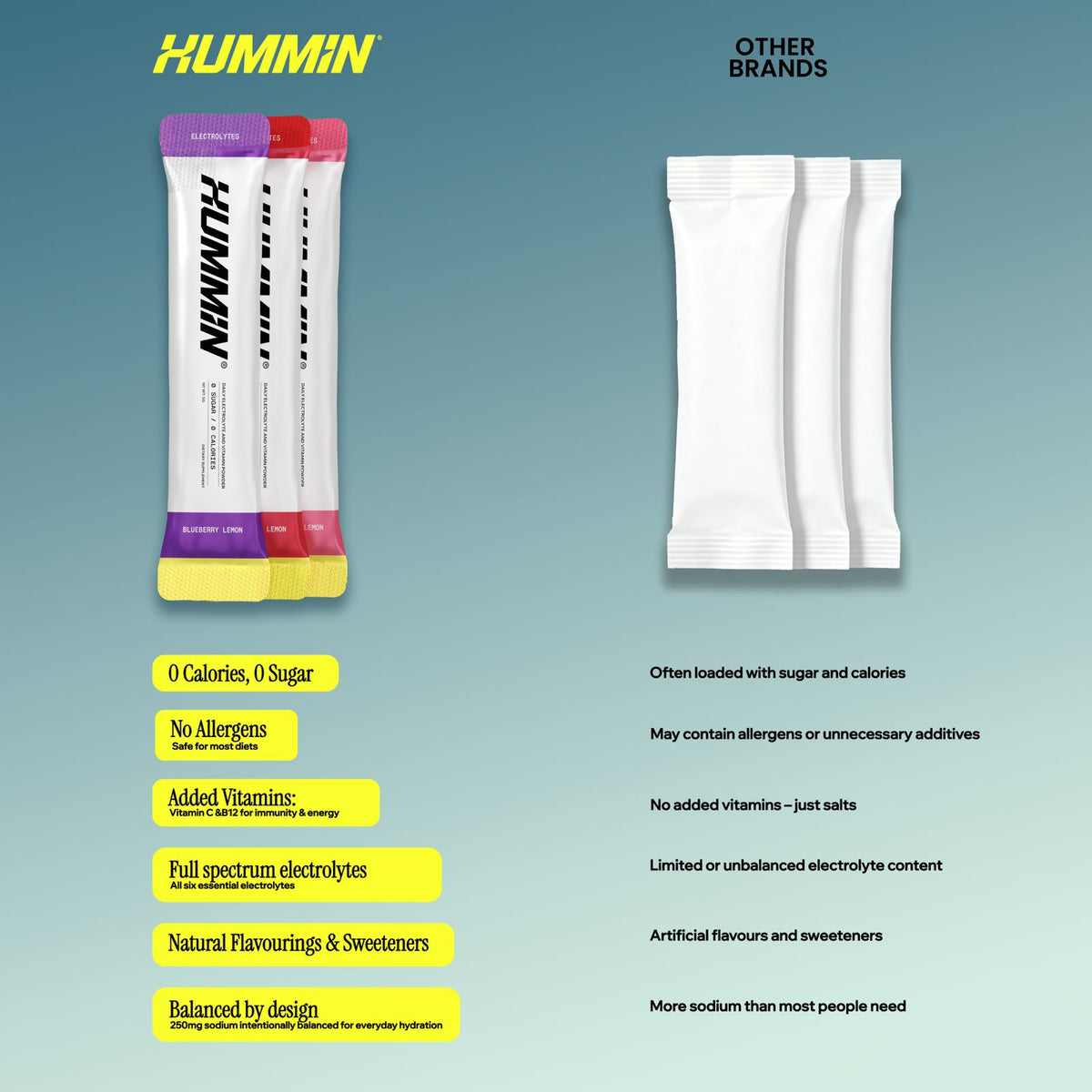 HUMMIN Blueberry Lemon